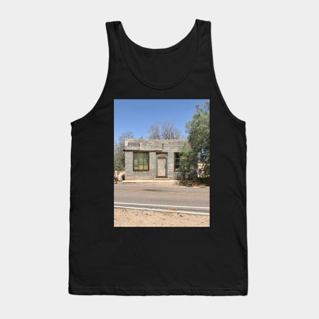 Kelso California Post Office Mojave Desert Route 66 Tank Top by MalibuSun